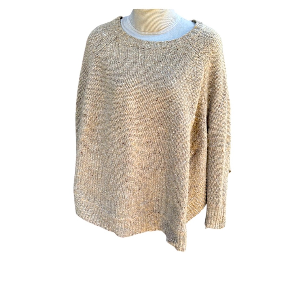 APRIL MARIN sweater in shades of tan, 0/S, NWT